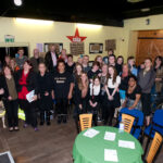 The full company of Collective Encounters at In Our tImes 2012